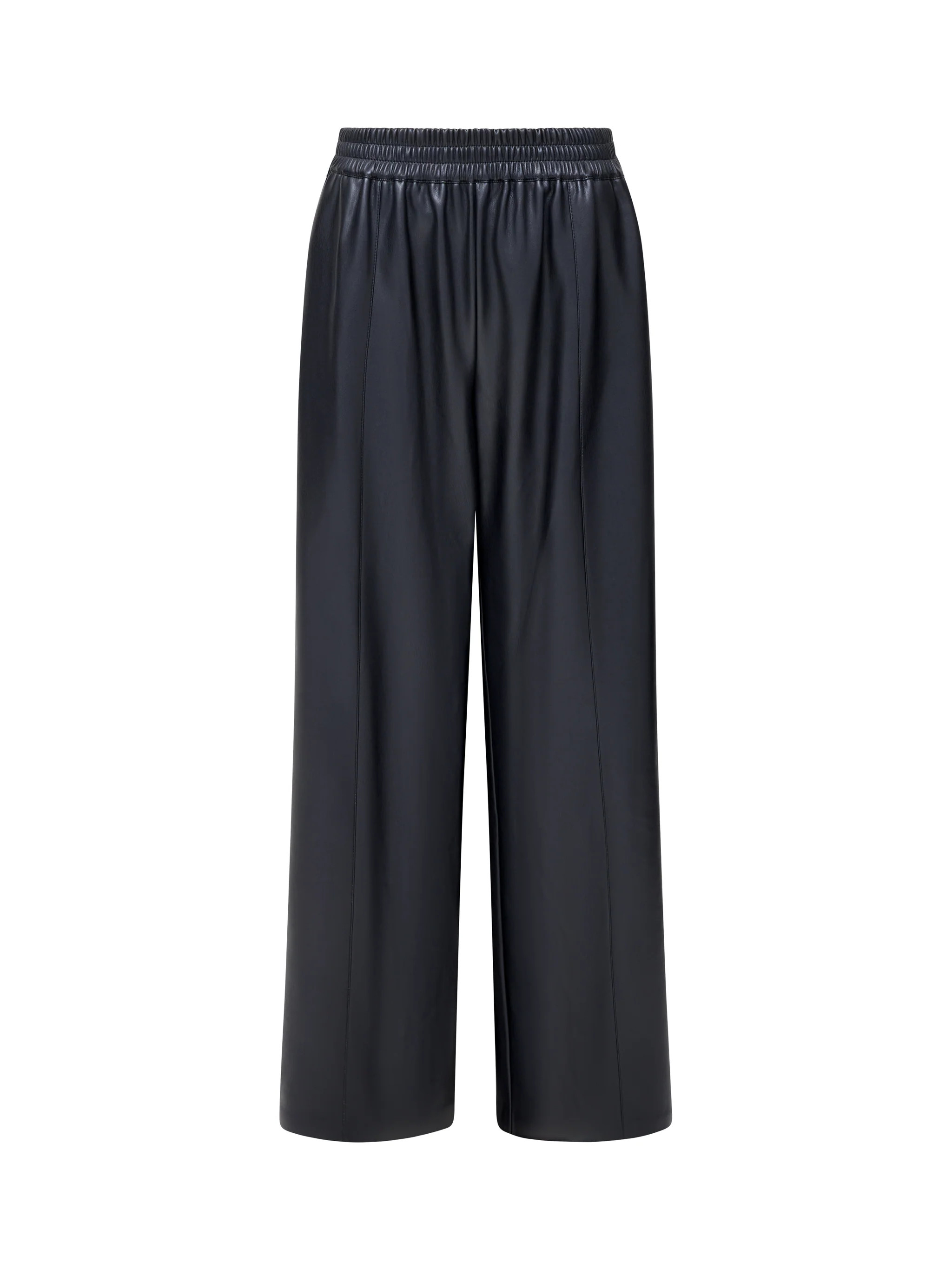 Tasher PU Wide Leg Trousers | French Connection (UK)