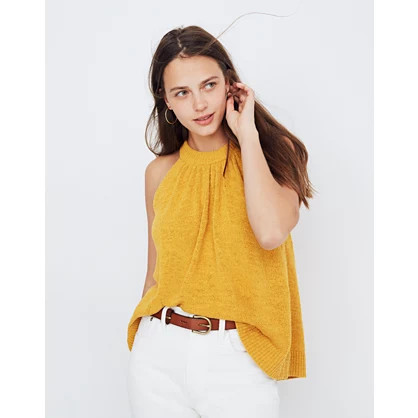 Gathered Sweater Tank | Madewell