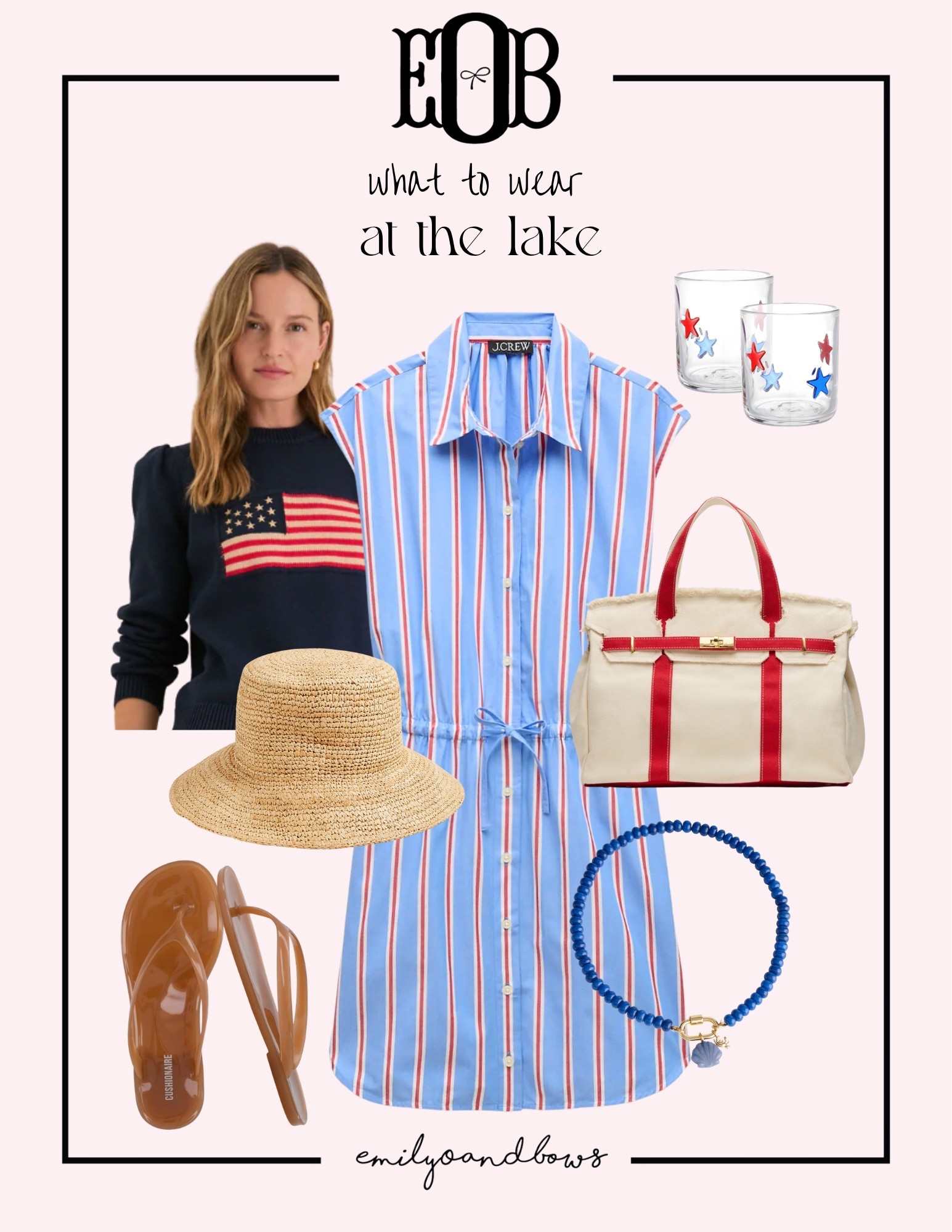 What to wear at the lake! 🌊