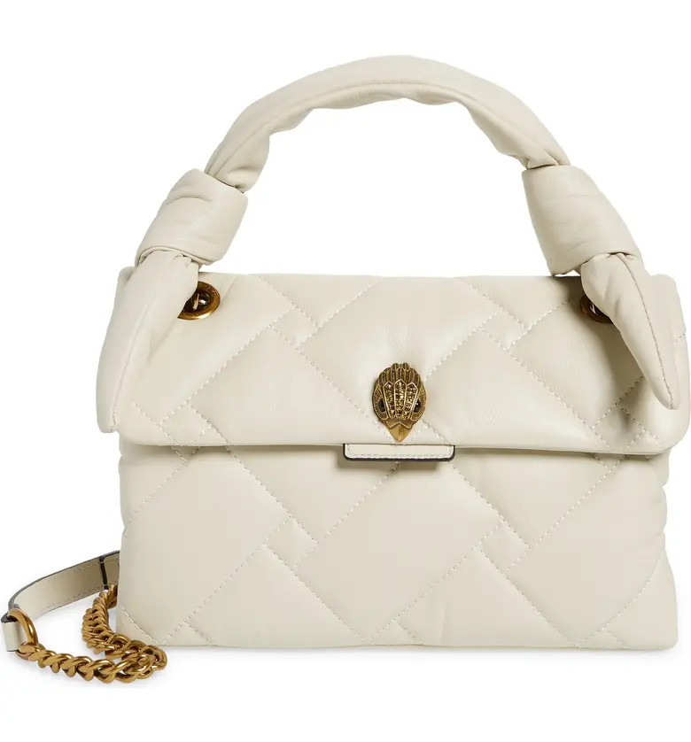 Kensington Knot Handle Quilted Leather Crossbody Bag | Nordstrom
