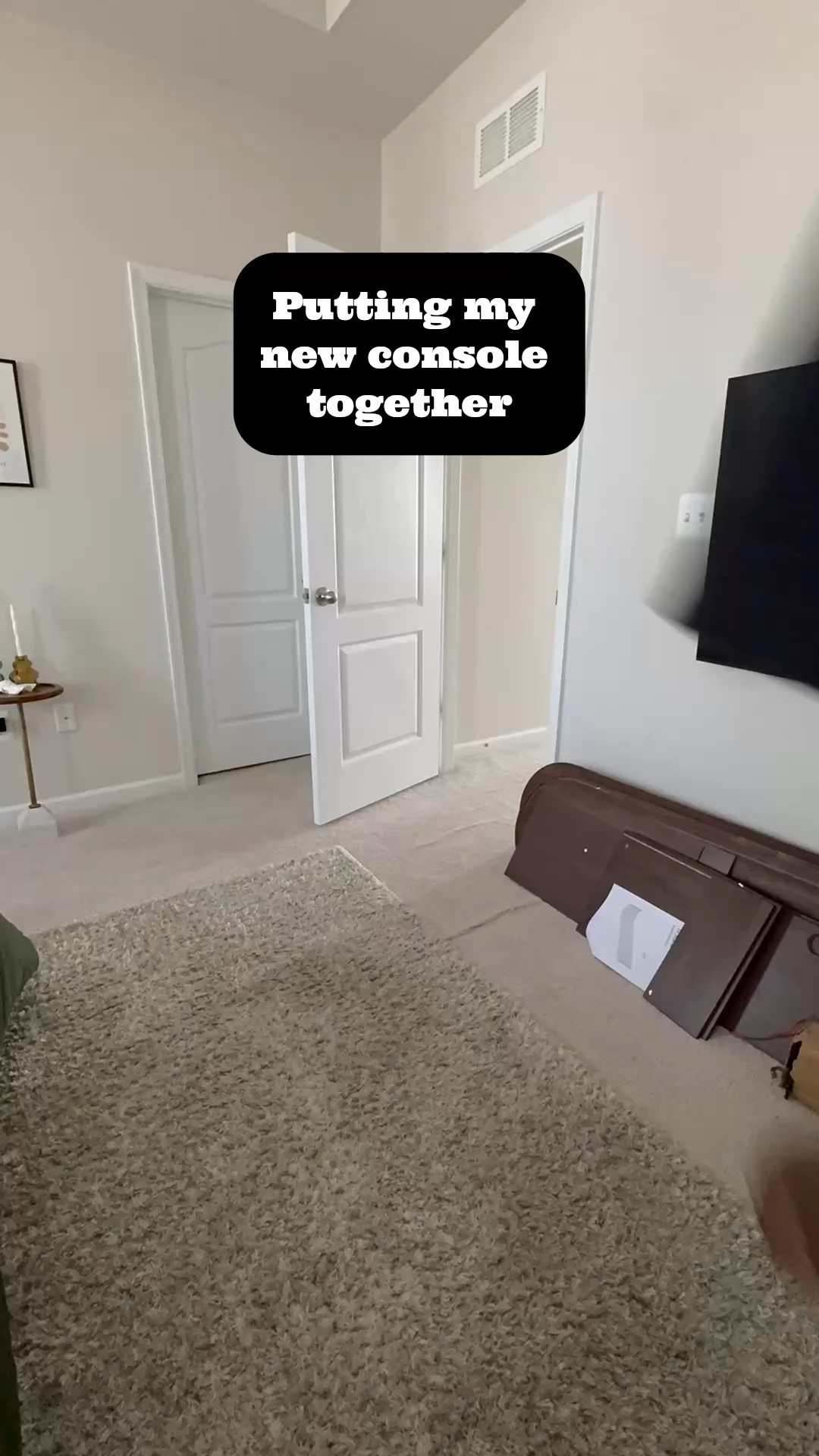 I promise you, it’s never that hard to put something together if you just follow the directions. OR you can just pay someone to do it, that always works, too 😂

#wayfair #console #mediaconsole #wayfairsale #wayfairconsole #bedroomfurniture #homedecor #housetohome

#LTKHome #LTKSaleAlert #LTKvlog