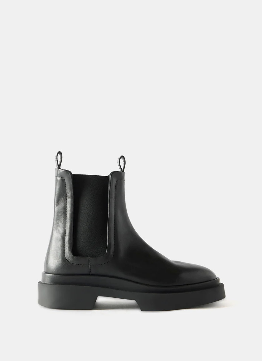 Black Leather Chelsea Boots | Mint Velvet
