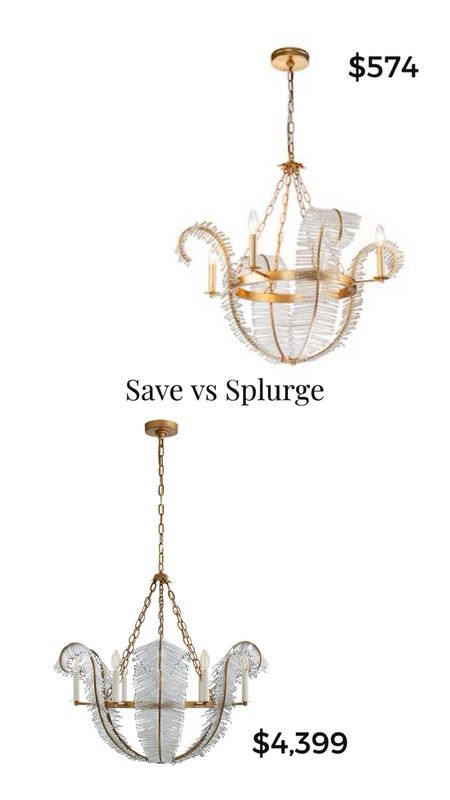 Found a great lookalike version of this chandelier for my closet for only $574! Love a good save vs splurge! #lighting #homedecor #chandelier 

#LTKHome