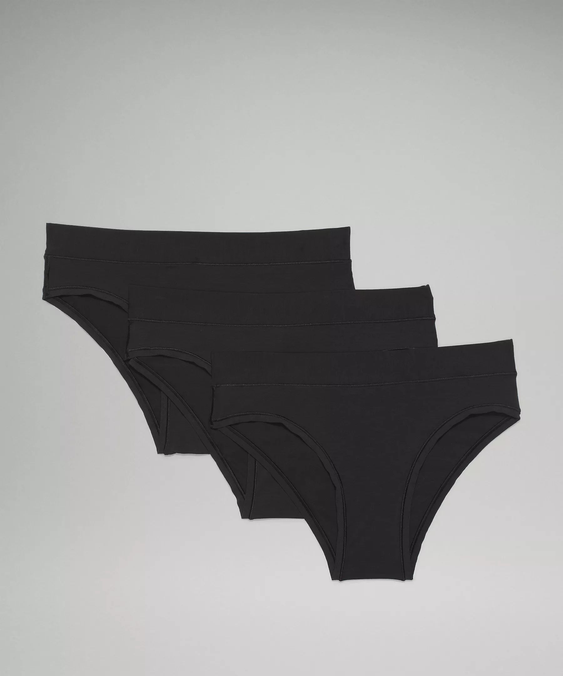 UnderEase Mid-Rise Cheeky Bikini Underwear 3 Pack | Lululemon (US)