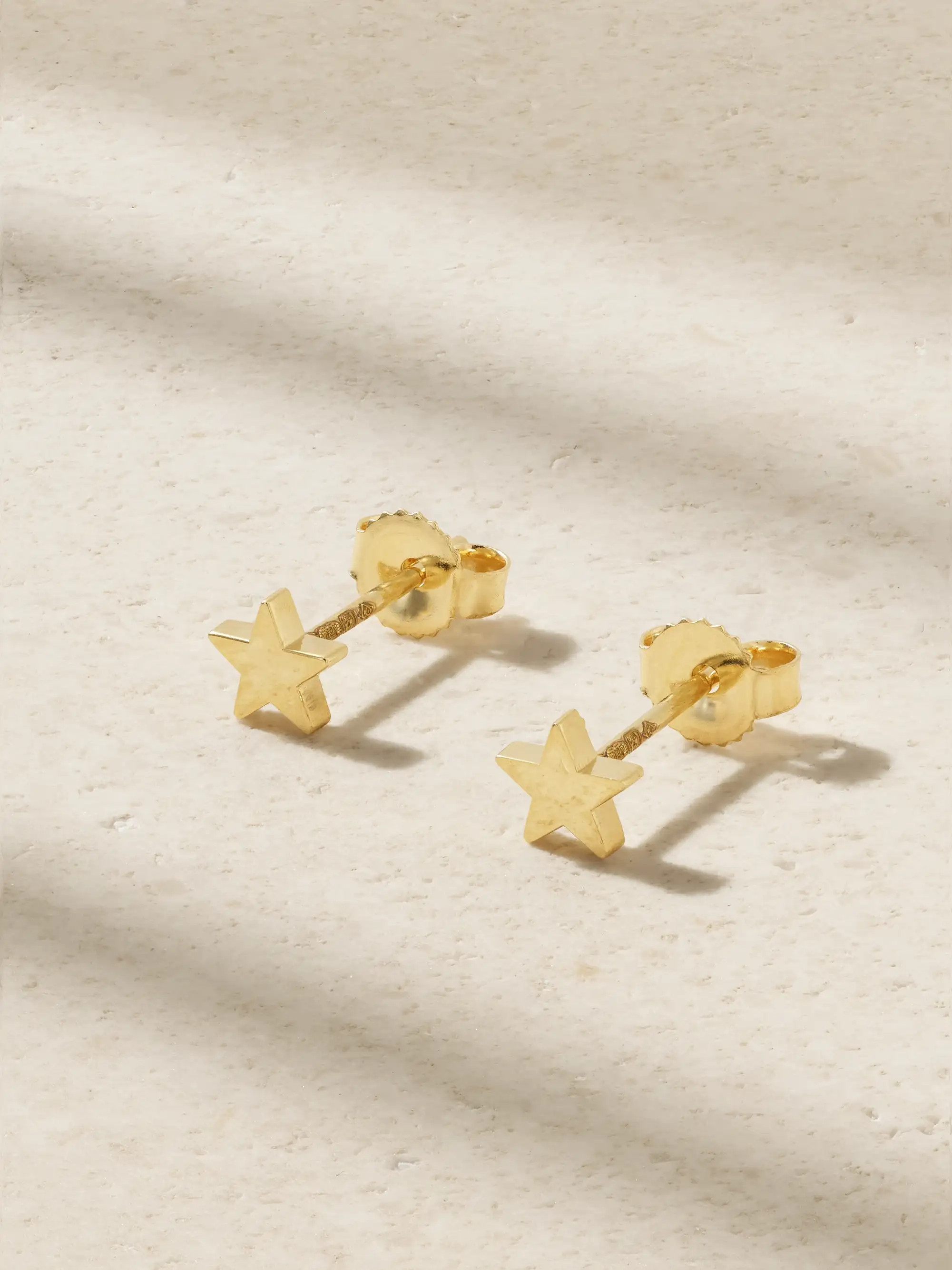Star 18-karat gold earrings | NET-A-PORTER (US)