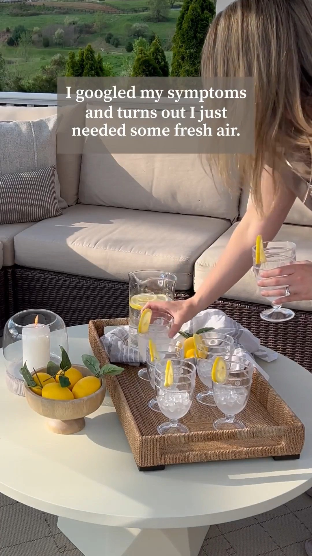 So happy to be on our outdoor patio again! Fresh air does the body good! #LTKWatchNow



#LTKSeasonal #LTKHome