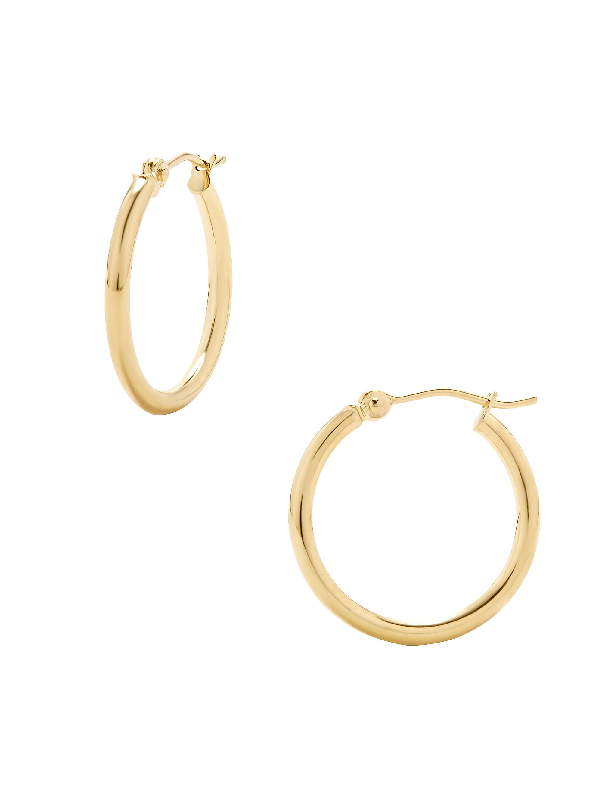 Hayley Classic 14K Yellow Gold Hoop Earrings | Saks Fifth Avenue