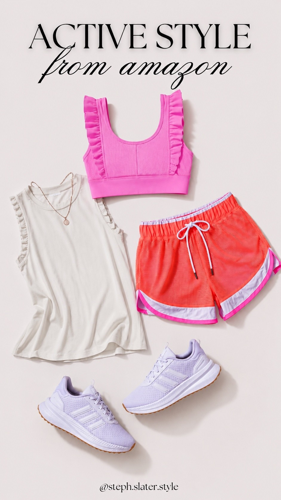 Cute active style that’s fun and feminine.

#LTKfitnessgoals #LTKootd #LTKActive
