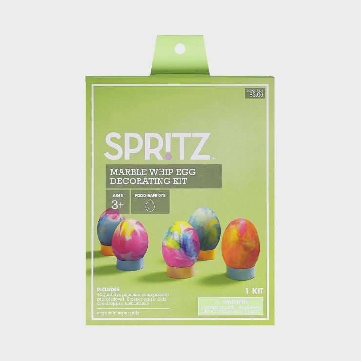 Marble Whip Easter Egg Decorating Kit 15pc - Spritz™ | Target