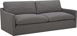 Amazon Brand – Stone & Beam Rustin Contemporary Deep-Seated Sofa Couch, 89"W, Grey | Amazon (US)