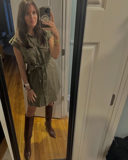 Found this similar dress on #Pistola but mostly wanted to shout out how amazing these #boots are again! #officelooks #springdresses

#LTKStyleTip #LTKShoeCrush #LTKWorkwear