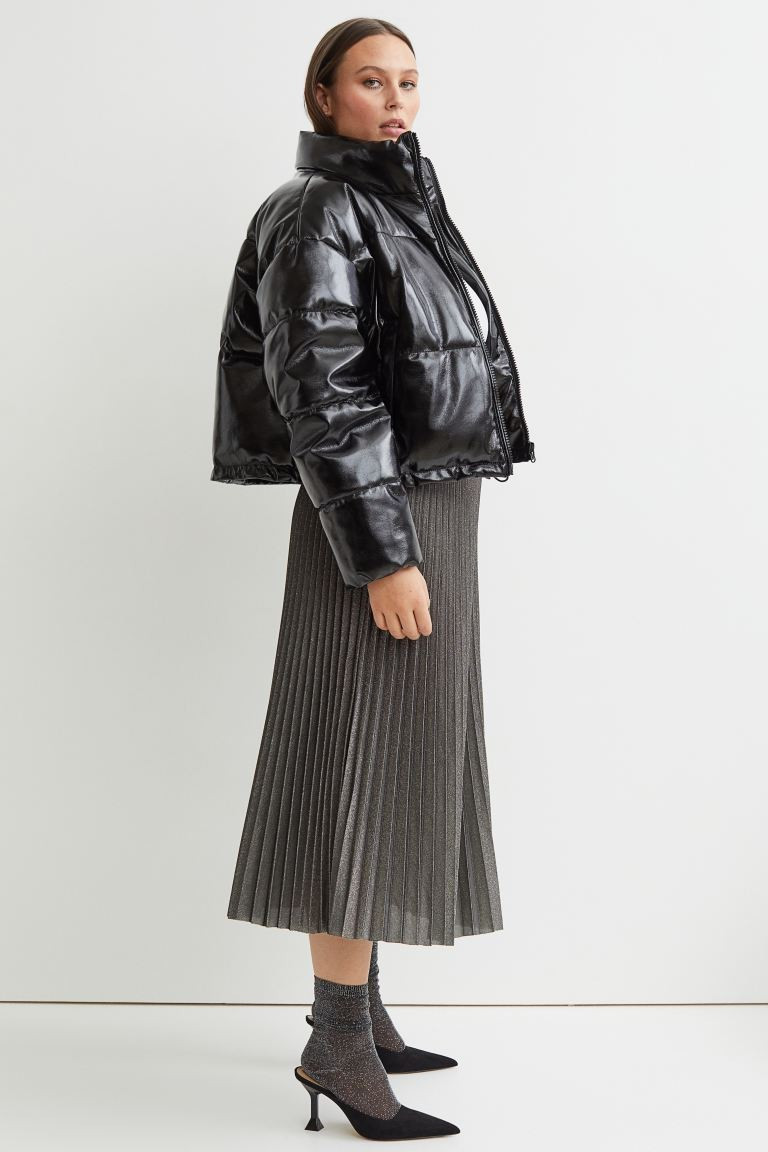Pleated Glittery Skirt
							
							$34.99 | H&M (US + CA)
