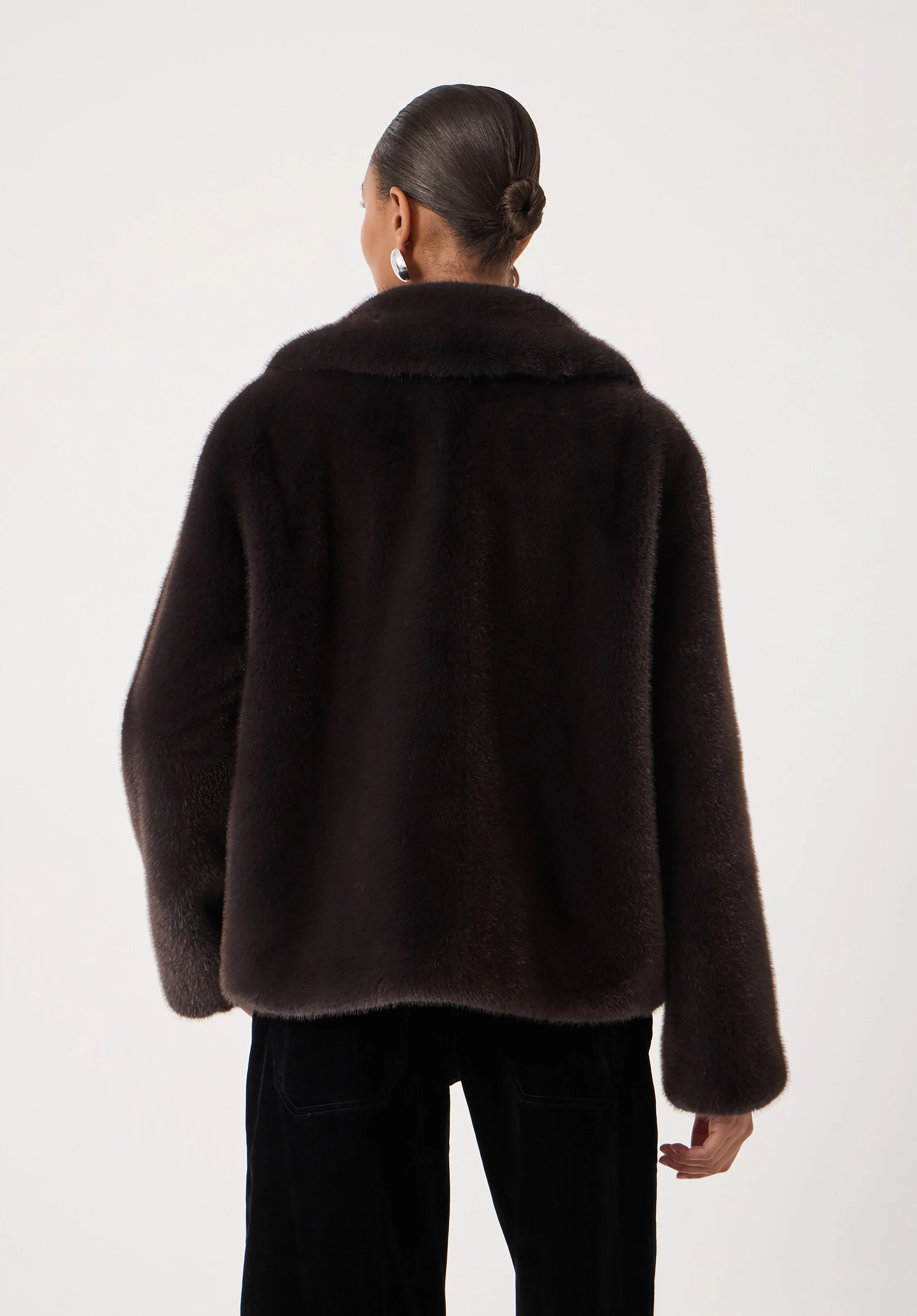 Freya Faux Fur Coat | Hush UK