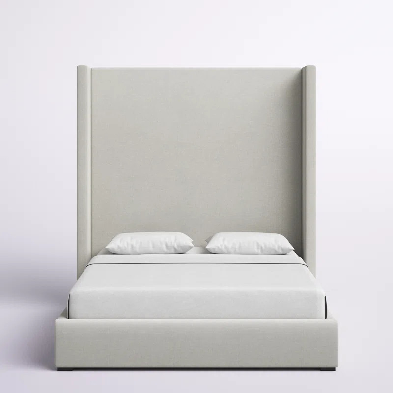 Upholstered Wingback Bed | Wayfair North America