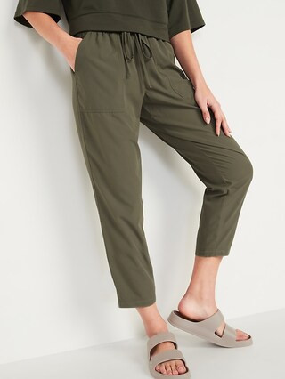 High-Waisted StretchTech Utility Crop Pants for Women | Old Navy (US)