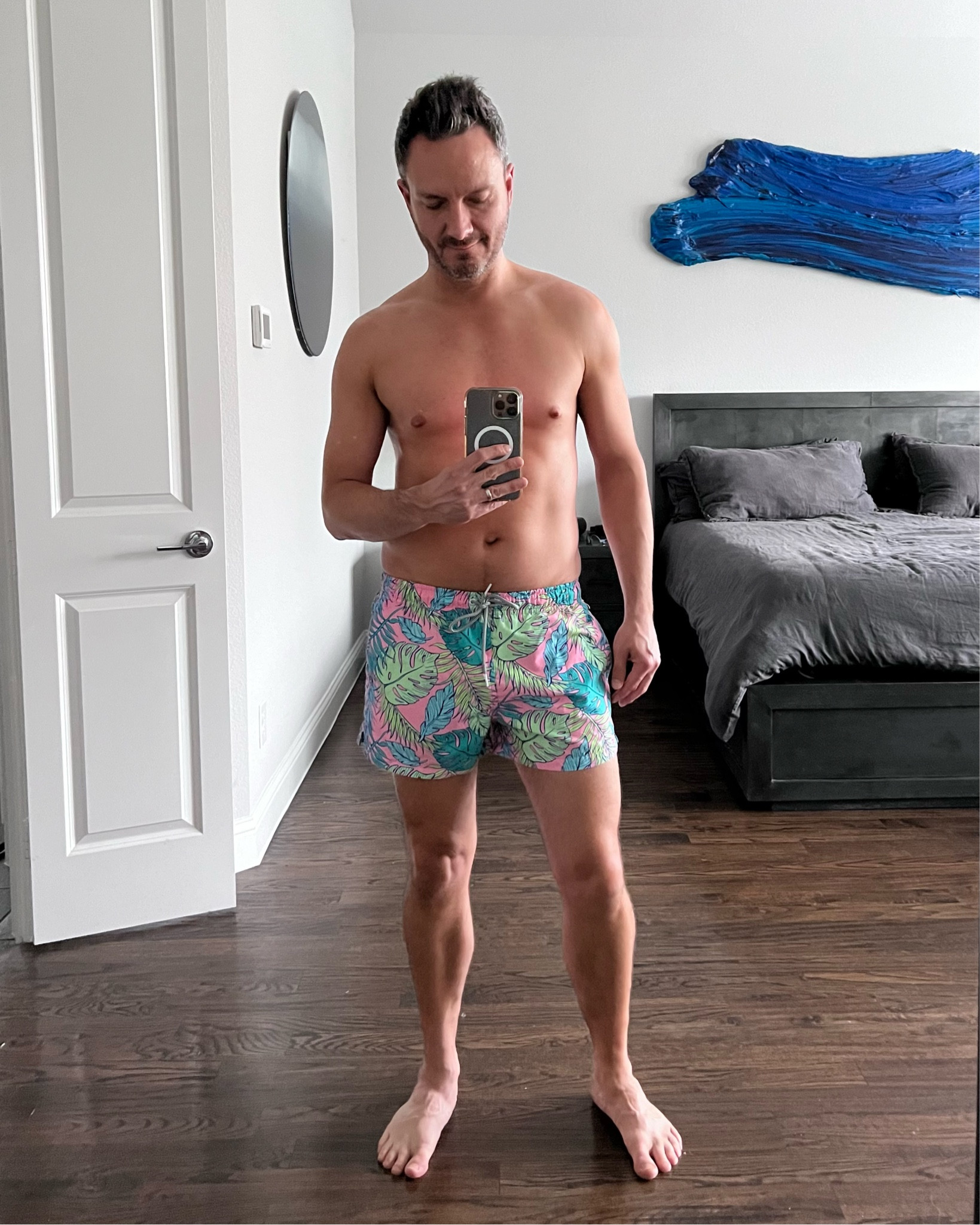 The perfect length for swim shorts 

#LTKswim #LTKSeasonal #LTKmens