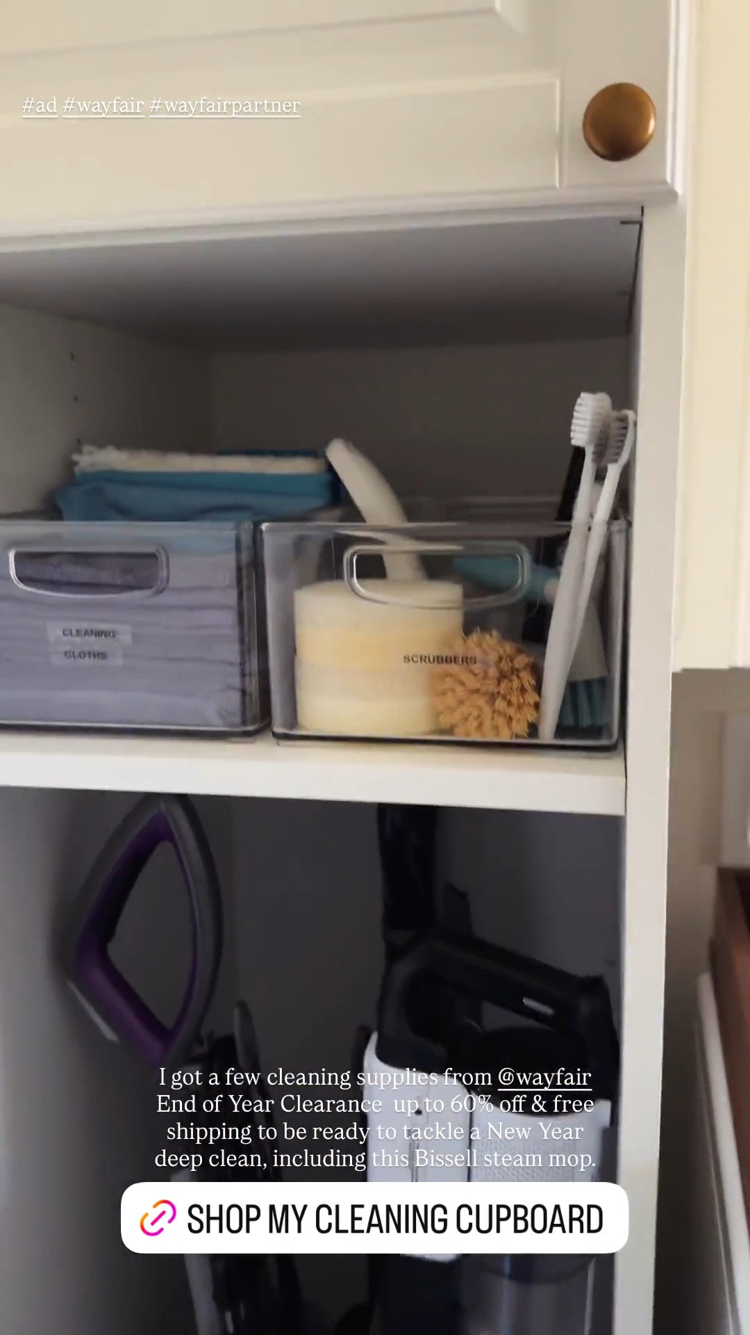 New year, fresh new space! After finishing the utility room makeover this year, I’m actually really excited to deep clean our house. I picked up a Bissell steam mop along with a few other cleaning supplies on sale 

#LTKHome #LTKSaleAlert