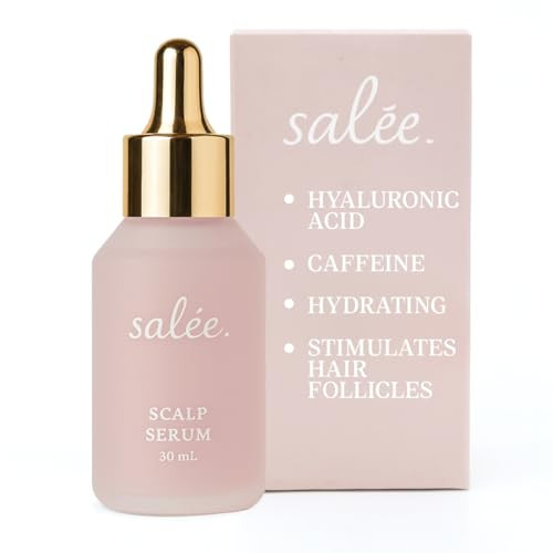 Salee- Dry Scalp Serum Hyaluronic Acid, Caffeine, Copper Peptides+Biotin | Nourishing & Moisturizing | For Thinning Hair, Reduce Shedding, Hydrate, Stimulate | Amazon (US)