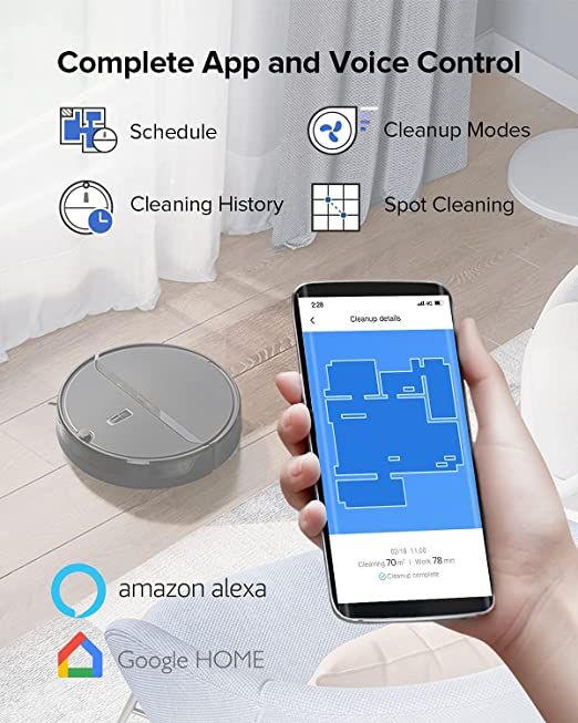 roborock E4 Mop Robot Vacuum and Mop Cleaner, Internal Route Plan with 2000Pa Strong Suction, 200... | Amazon (US)