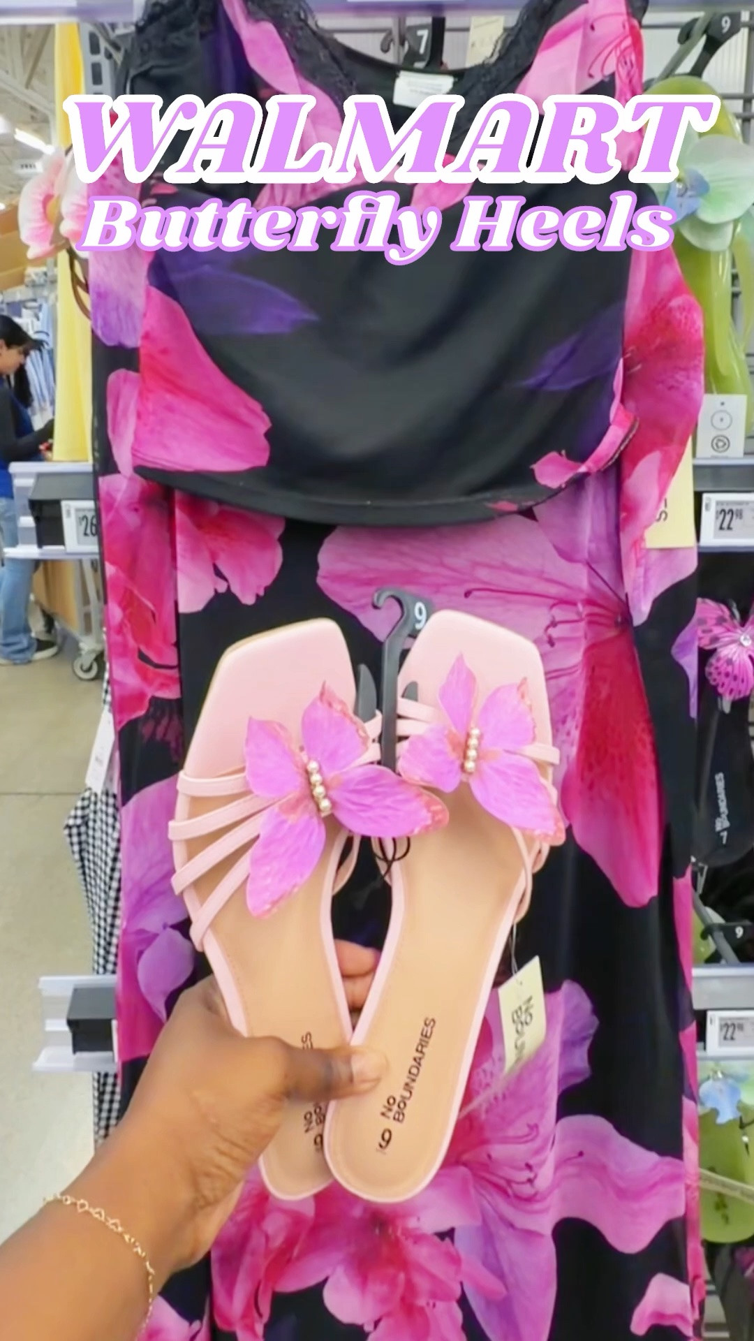 These No Boundries Butterfly Heels from Walmart are not only cute but also affordable! They are giving you all the whimsical, Y2K, Zara Larson summer vibes that you need! Wear them with your favorite Spring Outfit, Summer Outfit, graduation guest outfit, brunch outfit, date night outfit and wedding guest outfit for that pop of fun

#LTKootd #LTKWedding #LTKgrwm