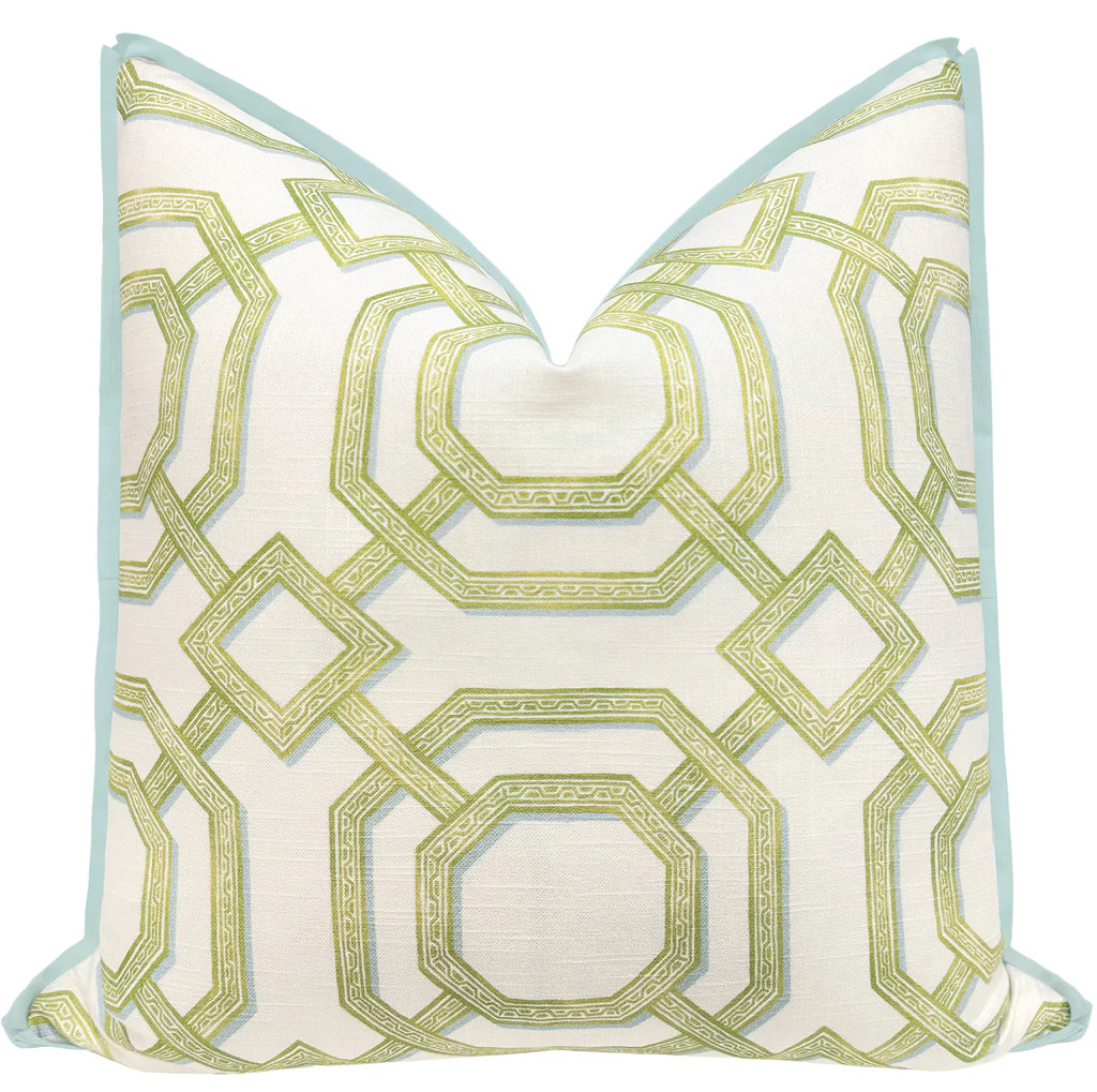 LATTICE PRINT // CELADON | LDC | LITTLE DESIGN COMPANY