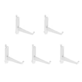 Long White Pegboard Hooks by Simply Tidy®, 5ct. | Michaels Stores