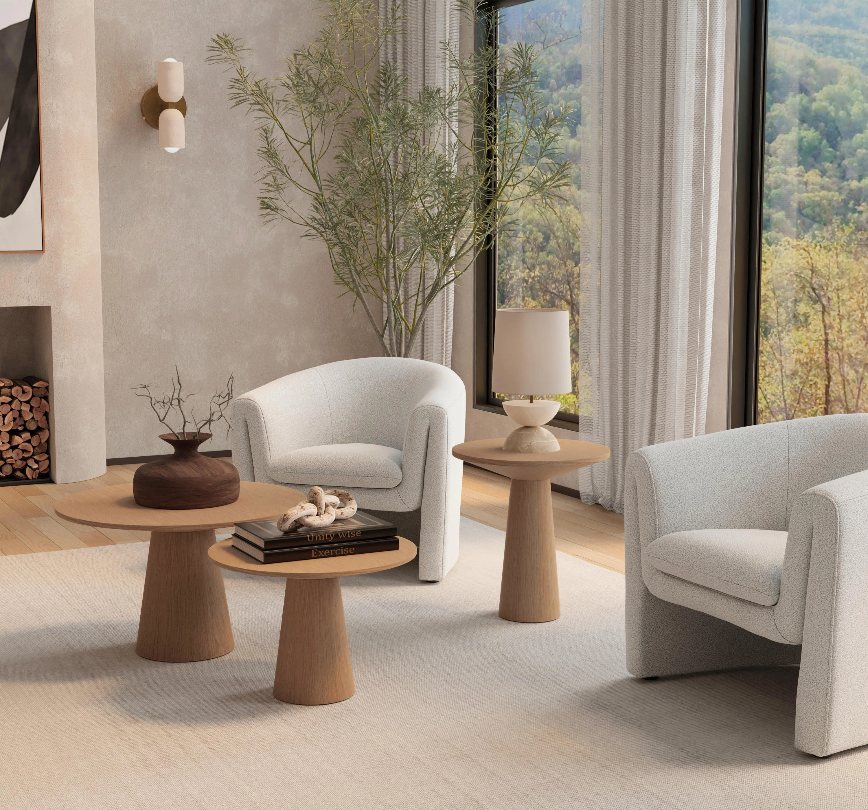Astraea 3 - Piece Living Room Table Set | AllModern