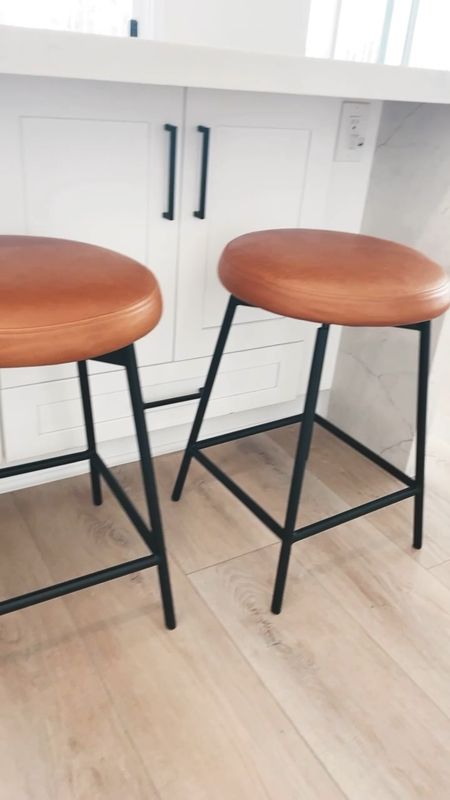These Pottery Barn counter height stools are perfect in my client’s kitchen! 

#ltkhome ##barstools #counterstools #kitchen #diningroom #potterybarn 