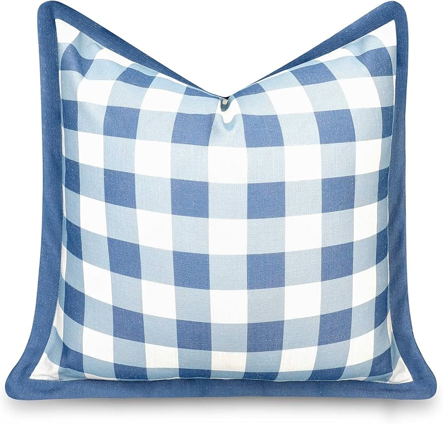 Crumbs Home California Casual Coastal Indoor Outdoor Throw Pillow Cover, 22"x22" Water Repellent ... | Amazon (US)