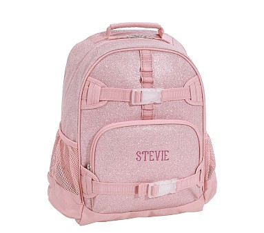 Mackenzie Pink Sparkle Glitter Backpacks | Pottery Barn Kids
