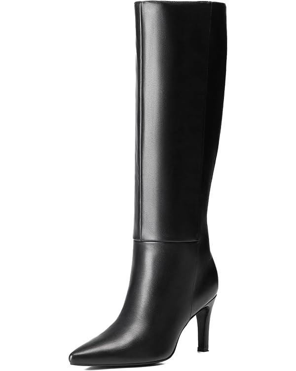 Reitoye Knee High Boots Women Sexy Pointed Toe Stiletto Tall Boots Side Zipper Dress Fashion Boot... | Amazon (US)