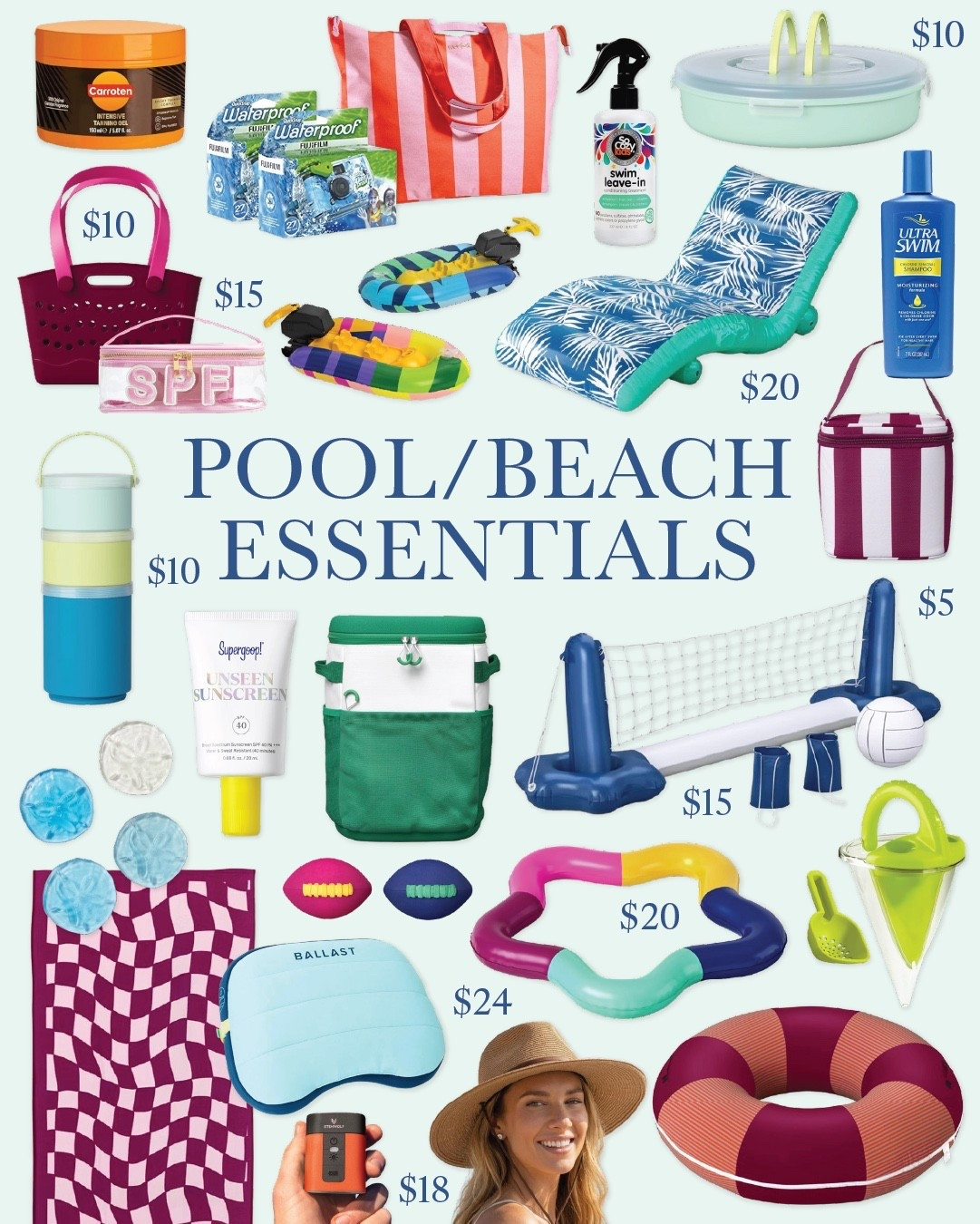 From backyard pool hangs to beach day adventures, these essentials do it all. Everything you need for easy, fun-filled days in the sun.

#PoolEssentials #BeachDays #SummerFun

#LTKSwim #LTKmomlife #LTKSeasonal