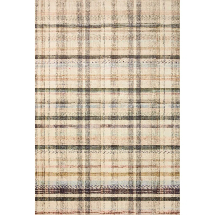 Square Humphrey Area Rug in Ivory/Multi | Wayfair North America