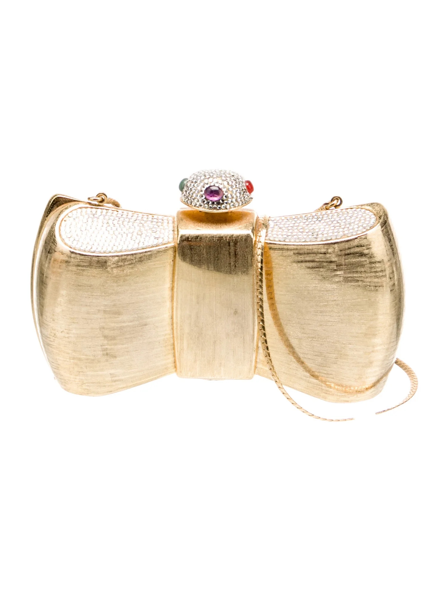 Metal Minaudière | The RealReal