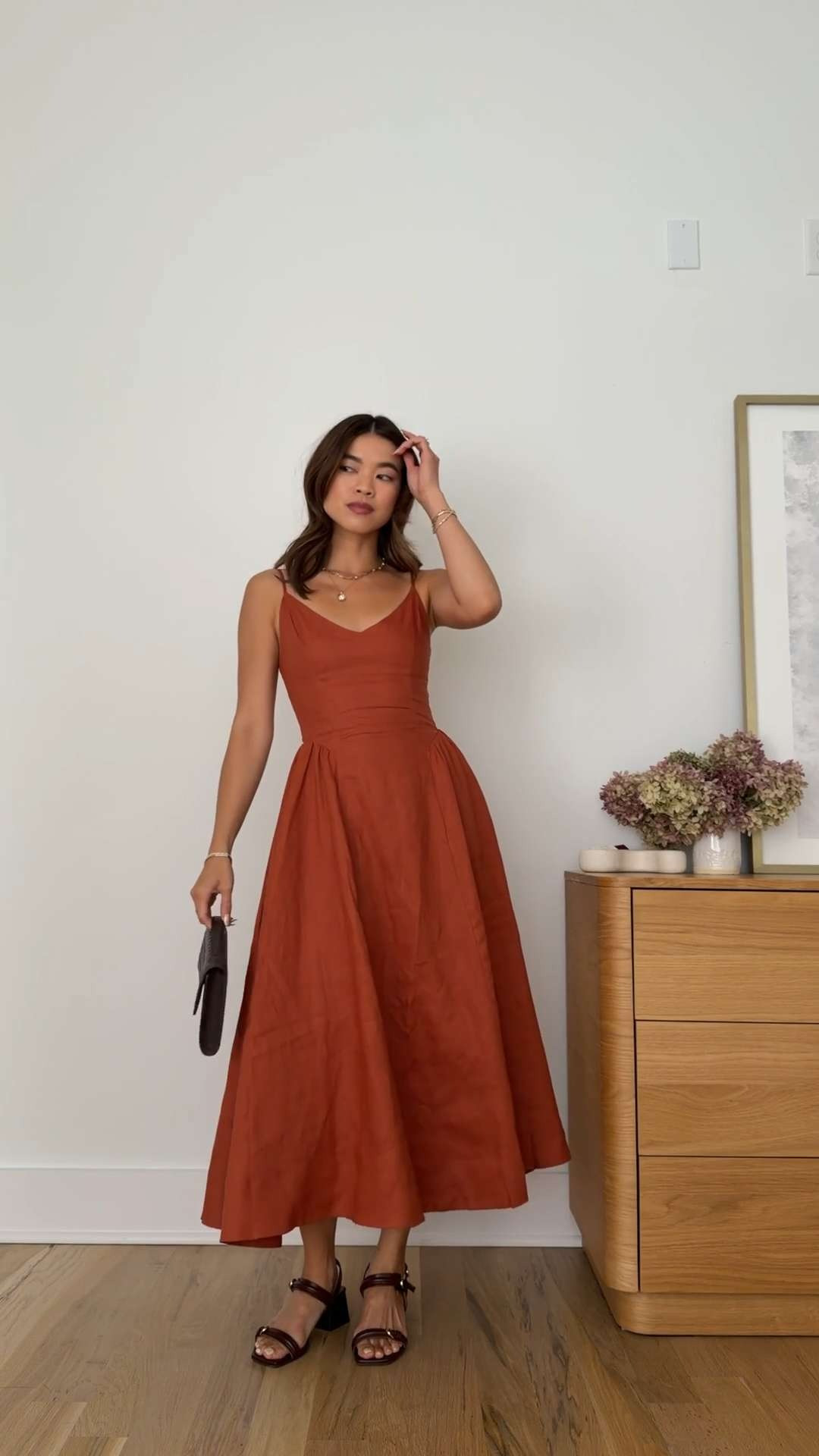 This @Aritzia linen dress is so flattering! The perfect wedding guest dress.

Sizing info:
Aritzia Technique Linen Dress - Size 0 in Mariner Terracotta 

petite fashion, get dressed with me, outfit inspiration, ootd, nashville outfit, Nashville influencer, petite style, vacation style, casual outfits, mom style, petite dress, spring outfits, spring outfit info, spring dress, summer dress, cotton dress, spring outfit idea, heels, summer heels, aritzia dress, petite friendly dress, wedding guest dress, casual summer dress, linen dress

#LTKootd #LTKPetite #LTKWedding