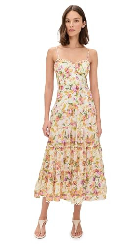 ASTR the label Women's Lianna Dress, Pink Multi Floral, M | Amazon (US)