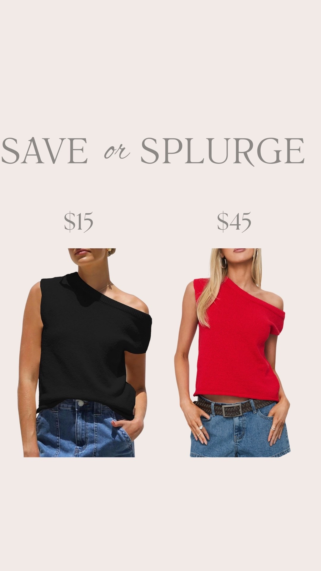 Save vs splurge

#LTKmomlife #LTKdayinmylife #LTKootd