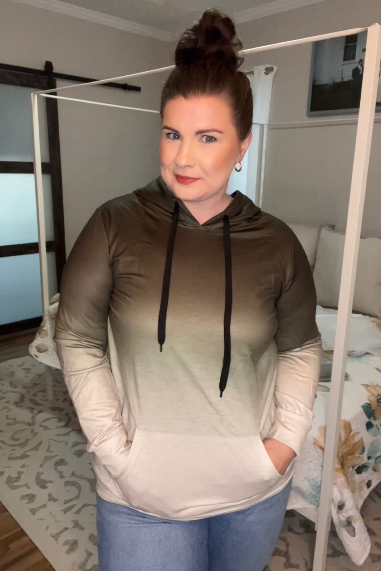 Ombré hoodie 