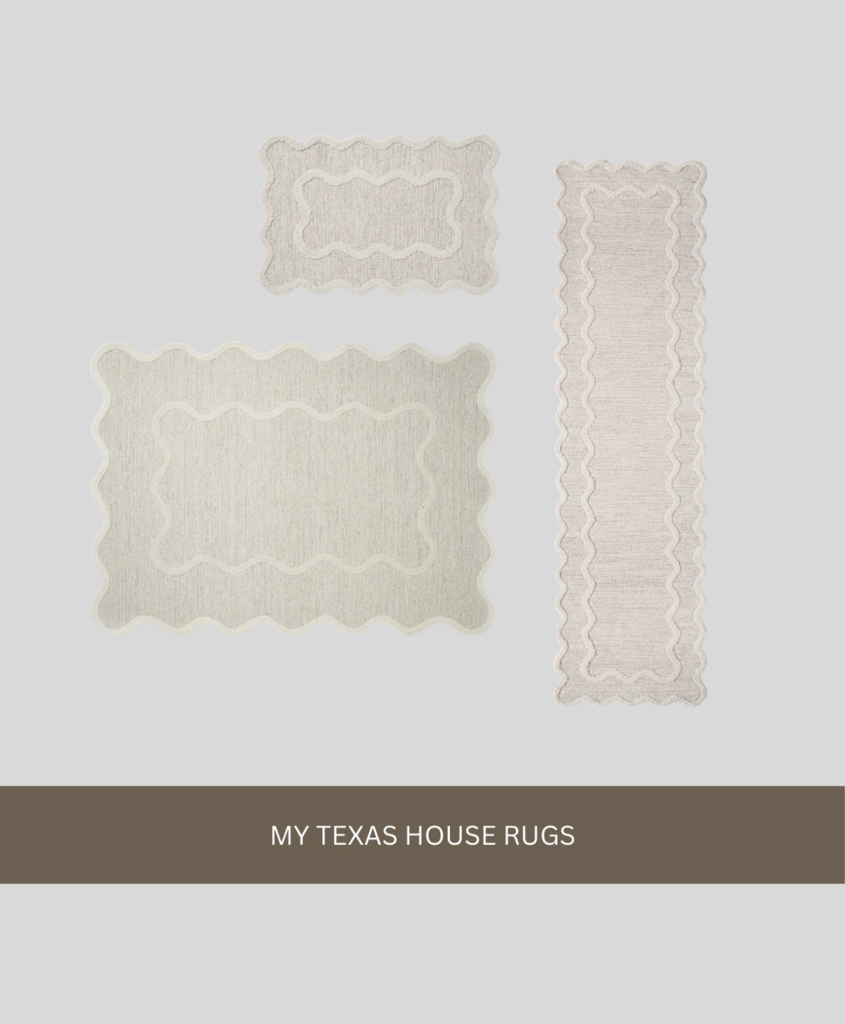My Texas House Scalloped Rug Collection 

#LTKHome