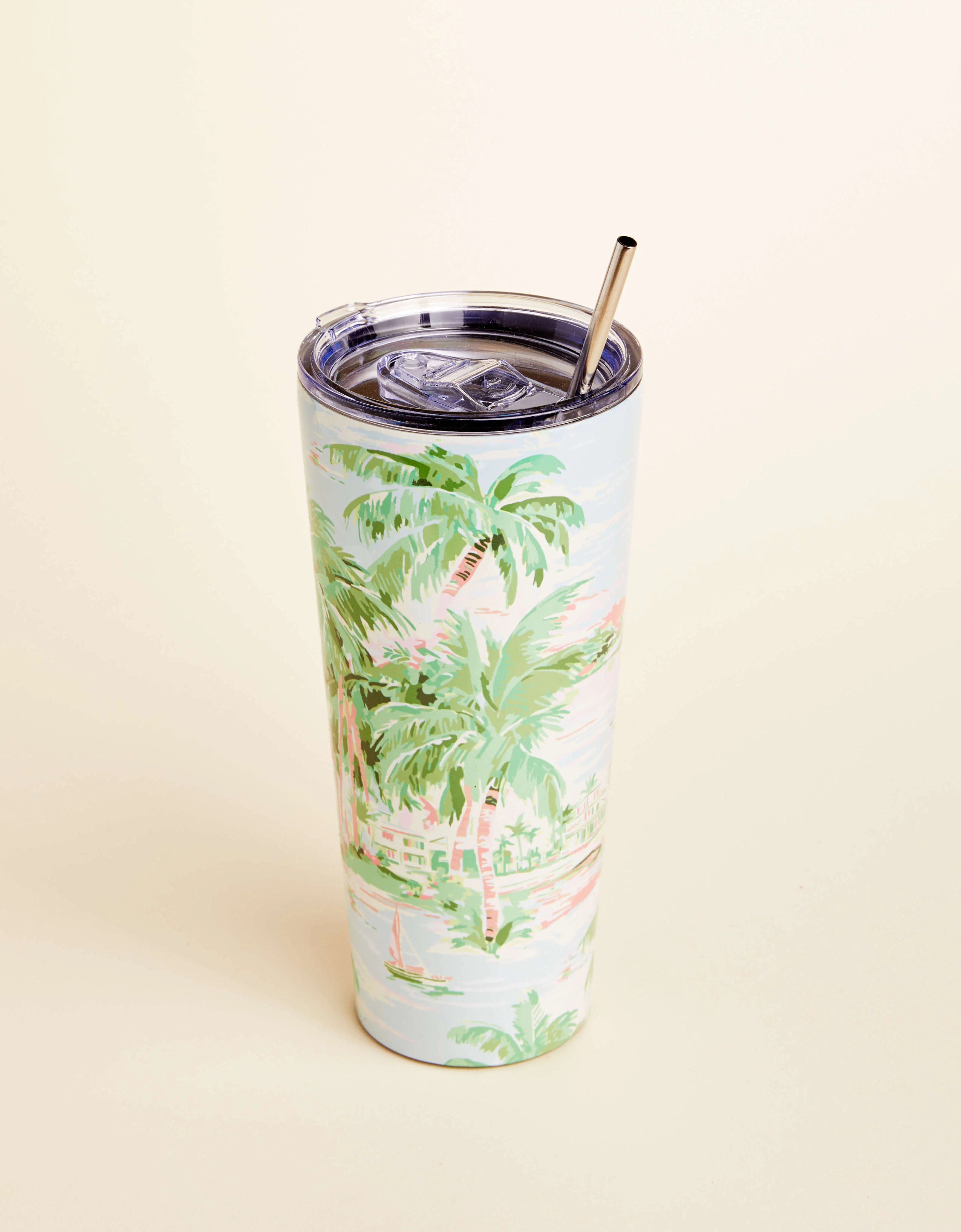 Stainless Steel Drink Tumbler 30 oz. Coastal Dreams | Spartina 449