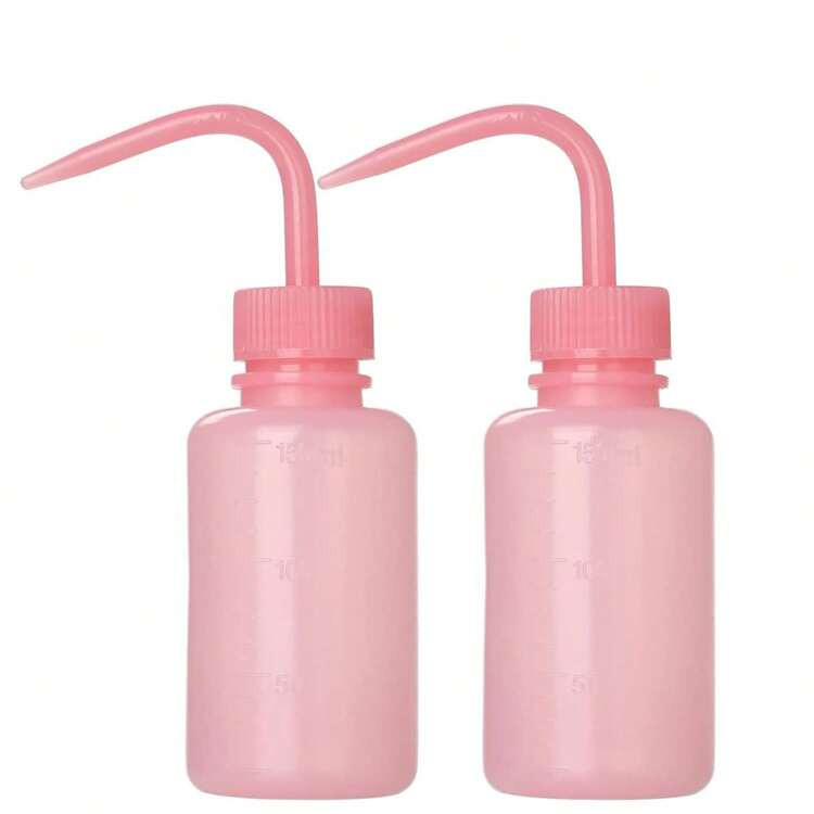 Professional 2PCS 150ML Lash Water Bottle Squeezer, 5oz Tattoo Wash Bottle No Need to Squeeze Har... | SHEIN