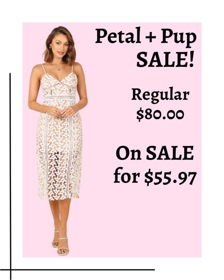If you’re excited for spring then check out this dress on sale at Petal and Pup!

Spring fashion, spring Outfit, spring outfits, dress, summer dress, vacation dress, vacation outfit

#LTKtravel #LTKstyletip #LTKsalealert