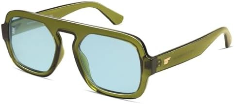 VANLINKER Oversized Retro Square Aviator Sunglasses for Women Men 70s Vintage Style Trendy Big Fl... | Amazon (US)