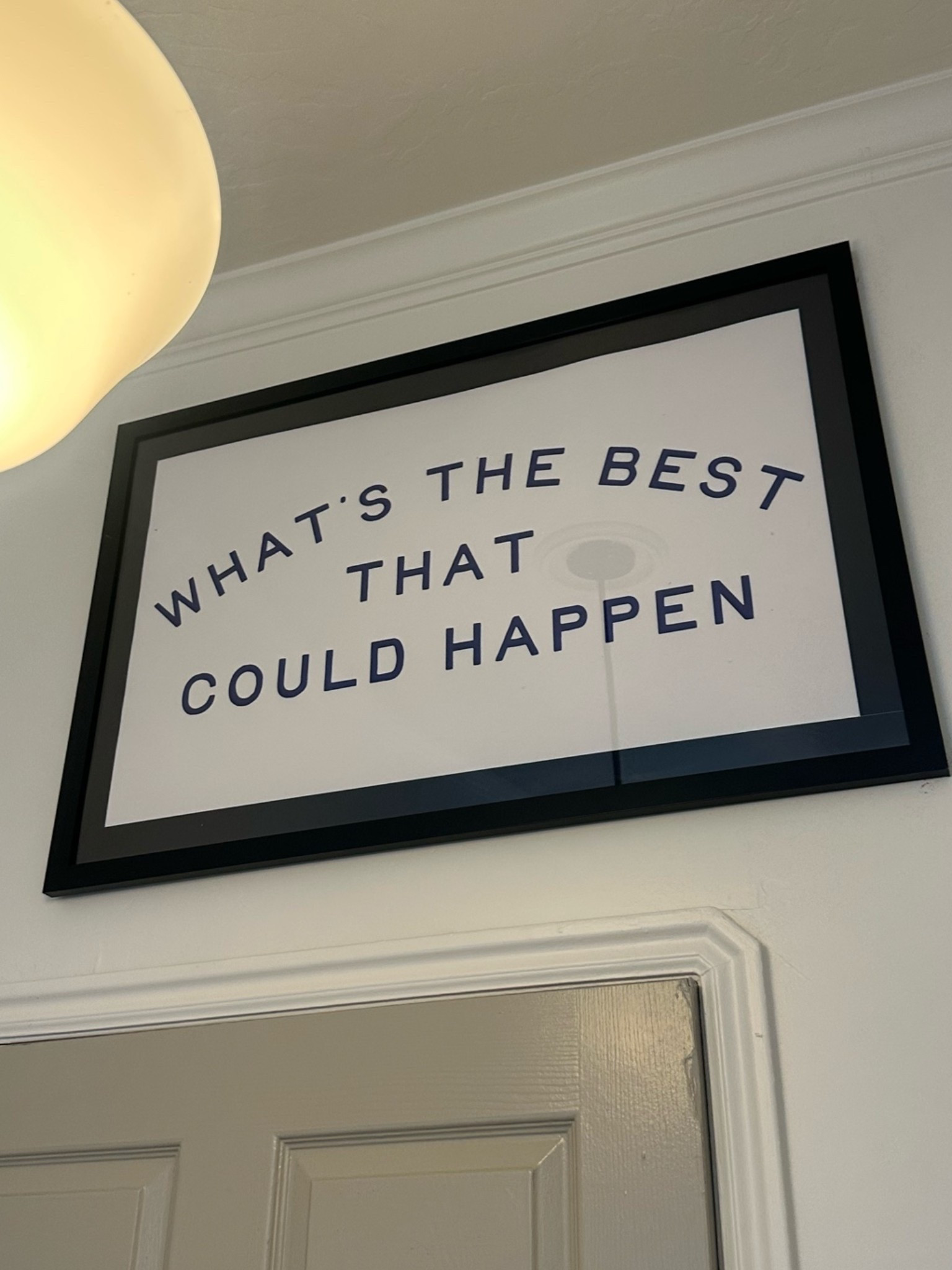 I had to have this as soon as I read it! I just LOVE it! 🖤 The print comes in different sizes. I also linked a black frame!

#LTKHome