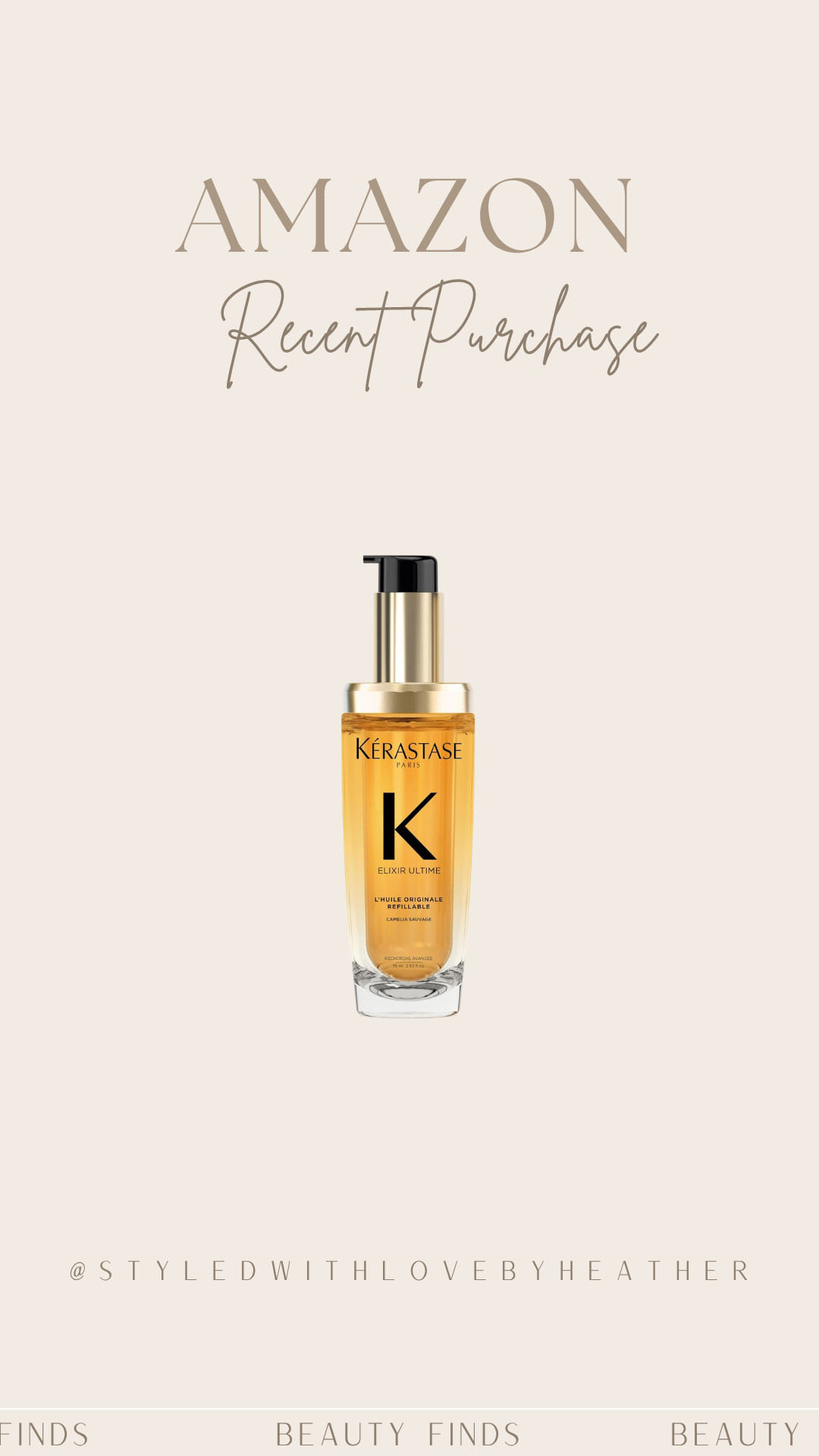 Repurchased this again… my hair can’t live without it ✨

This hydrating hair oil makes my hair instantly smoother, shinier, and frizz-free without feeling heavy

Gives that glossy, healthy hair finish every time 💁‍♀️

All linked in my LTK—follow me for more recos 💫

 

 #LTKselfcare #LTKstorytime #LTKBeauty