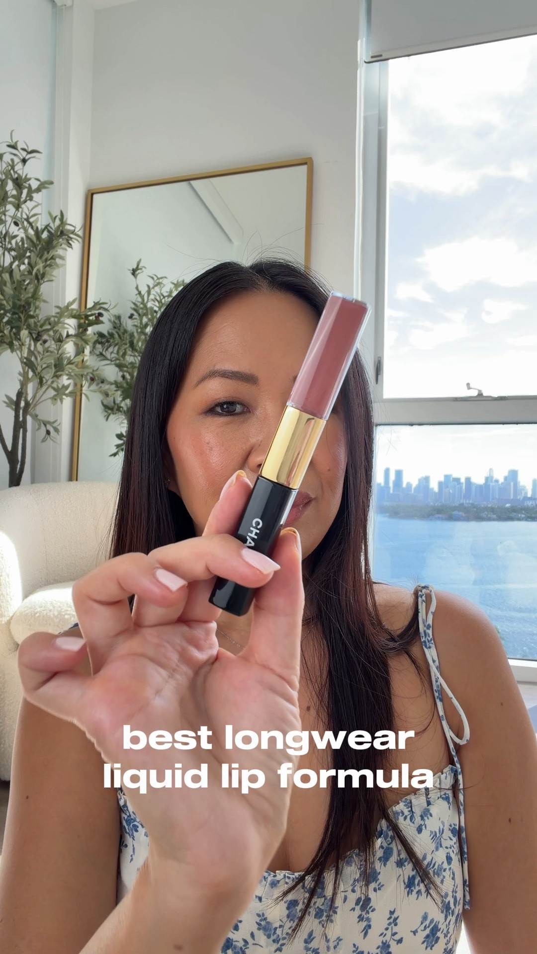 The Chanel Le Rouge Duo Ultra Tenue wins for the best longwear liquid lip formula! It has been a classic for years for me & nothing else compares!

Wearing Shade 69 Tender Beige. Also wearing:

Dior Forever Skin Perfect Foundation 3N 
Armani Luminous Silk Cheek Tint 12 
Makeup by Mario Master Mattes
OPI I’m a Bubble Bunny
