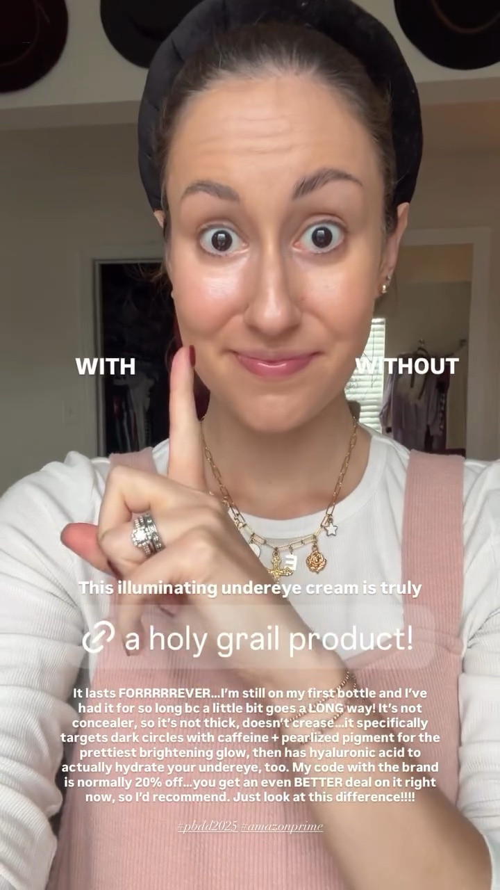 This illuminating eye cream is a holy grail product!

#LTKgrwm #LTKselfcare #LTKmorningroutine