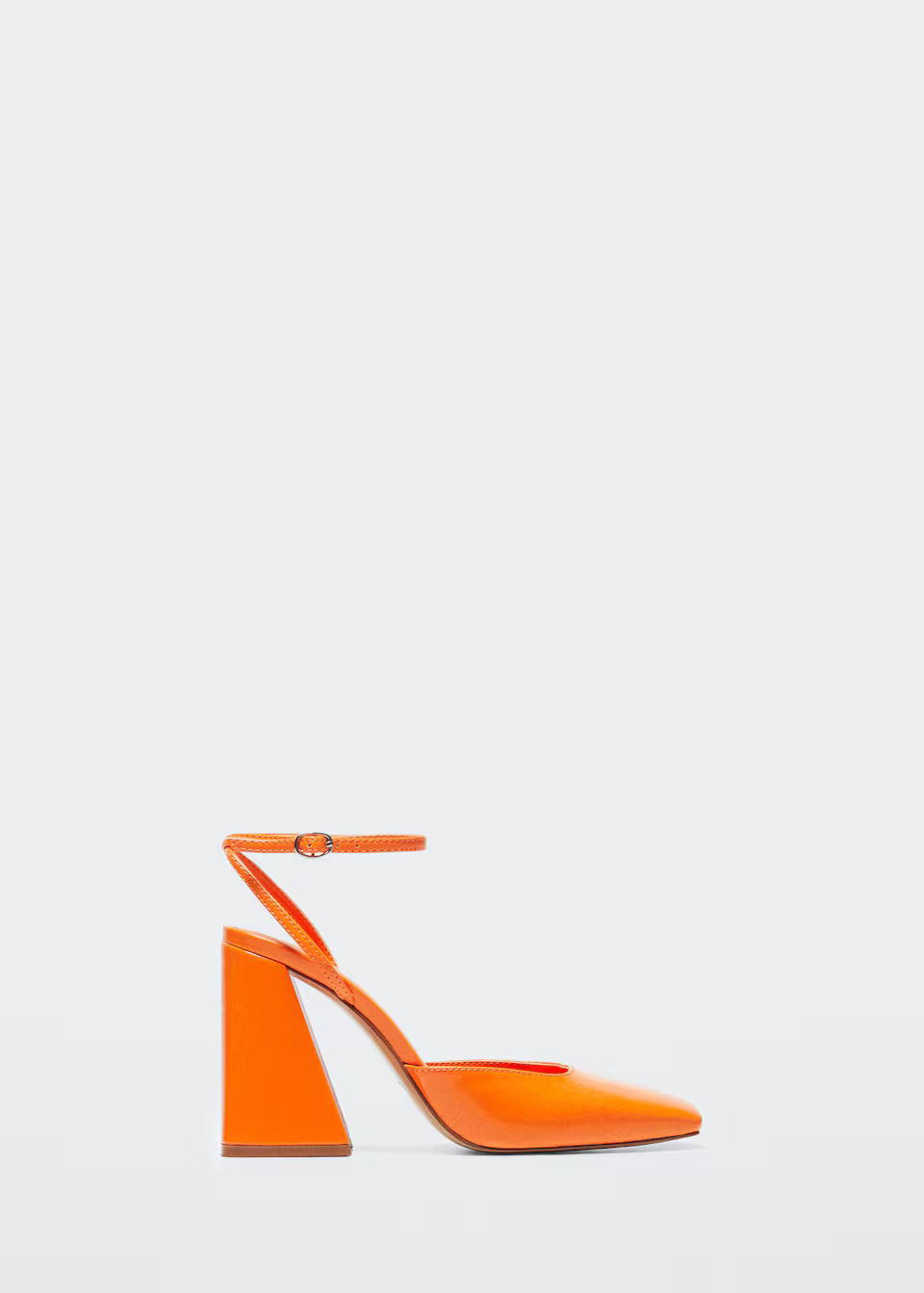 Block heel shoe -  Women | Mango USA | MANGO (US)