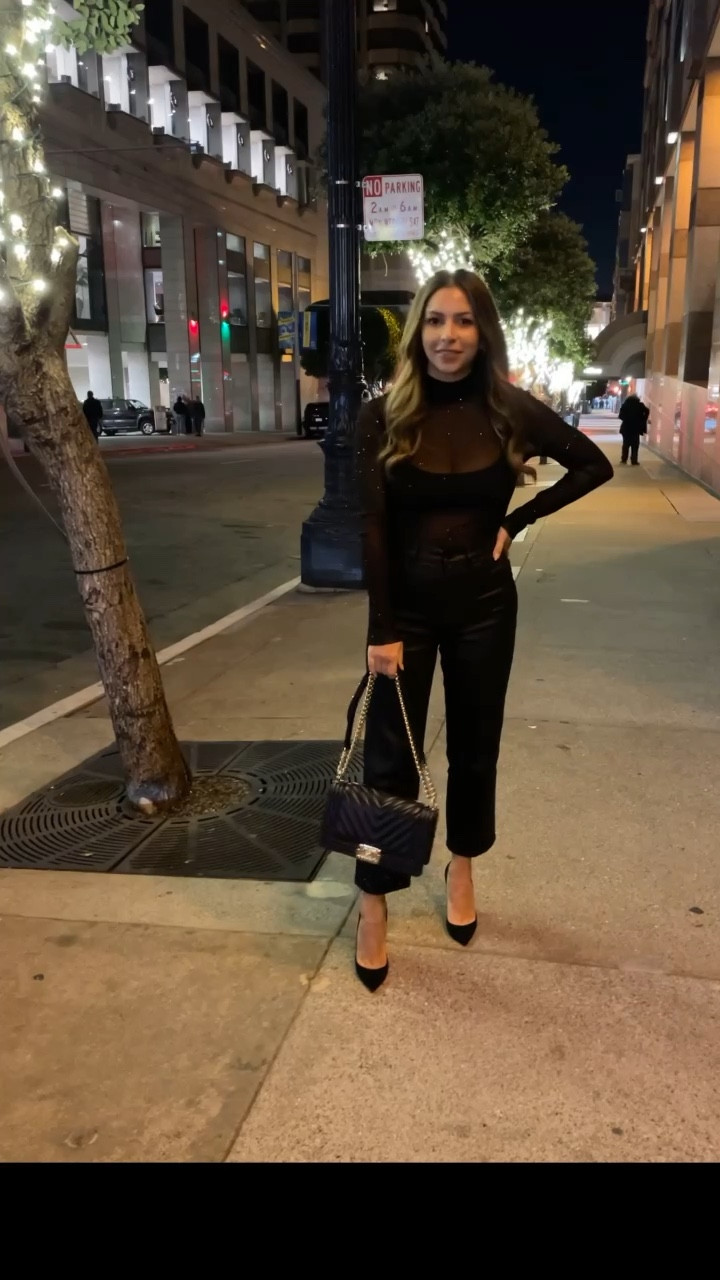 Sheer rhinestone bodysuit- s
Coated black jeans- 2 short
Louboutin suede heels
Chanel bag

#nyeoutfit #holidayoutfit #newyearseve #datenightoutfit

#LTKSeasonal #LTKstyletip #LTKHoliday