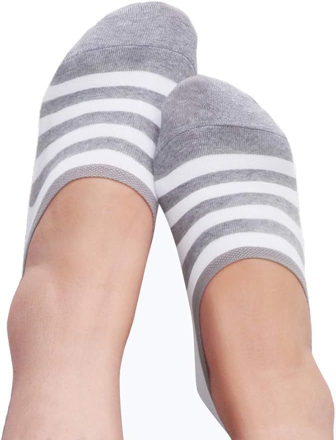 VERO MONTE 4 Pairs SPORTS No Show Socks Women Cotton No Show Socks Sports Liners | Amazon (US)